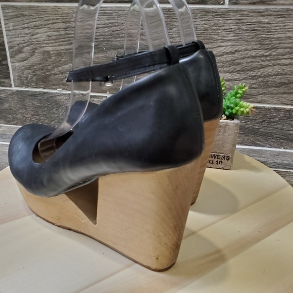 Deena & Ozzzy Platform Wedge Shoes Size 8 - Picture 5 of 8
